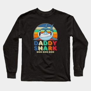 Daddy Shark Doo Doo Doo Long Sleeve T-Shirt